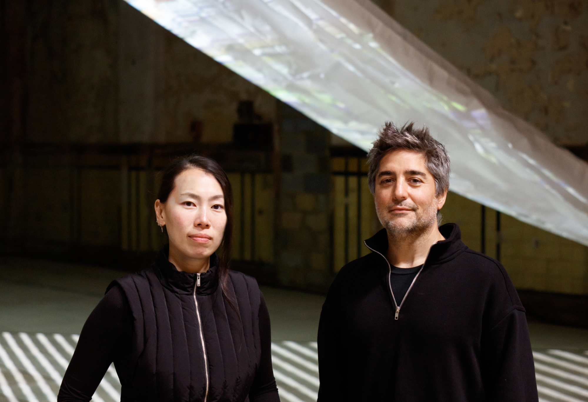 Photo of Ling Tan and Usman Haque