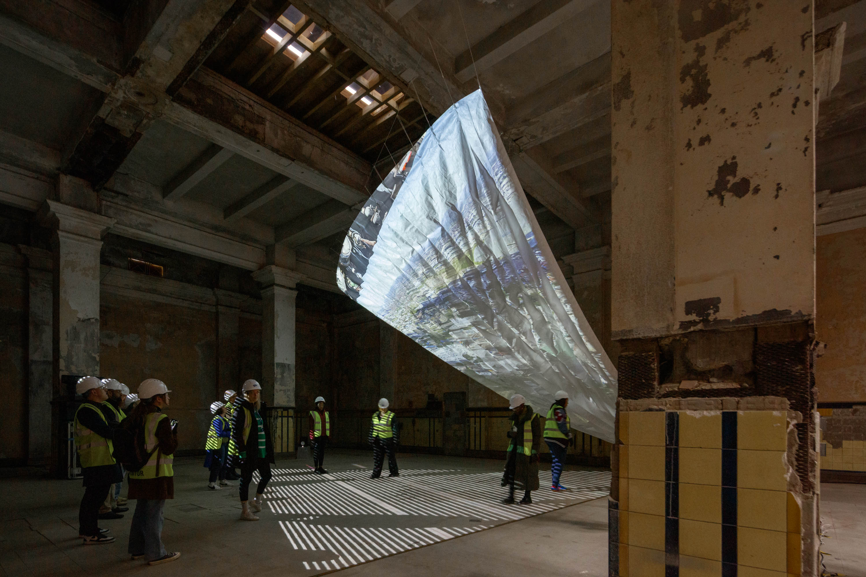 Strata is an experiment in treating architecture as a dynamic, responsive and interactive medium